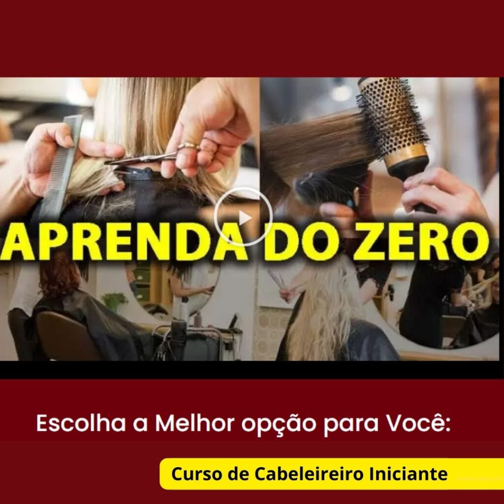 Curso de Cabeleireiro Iniciantes 