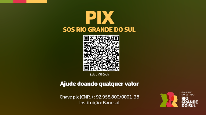 SOS Rio grande do sul PIX